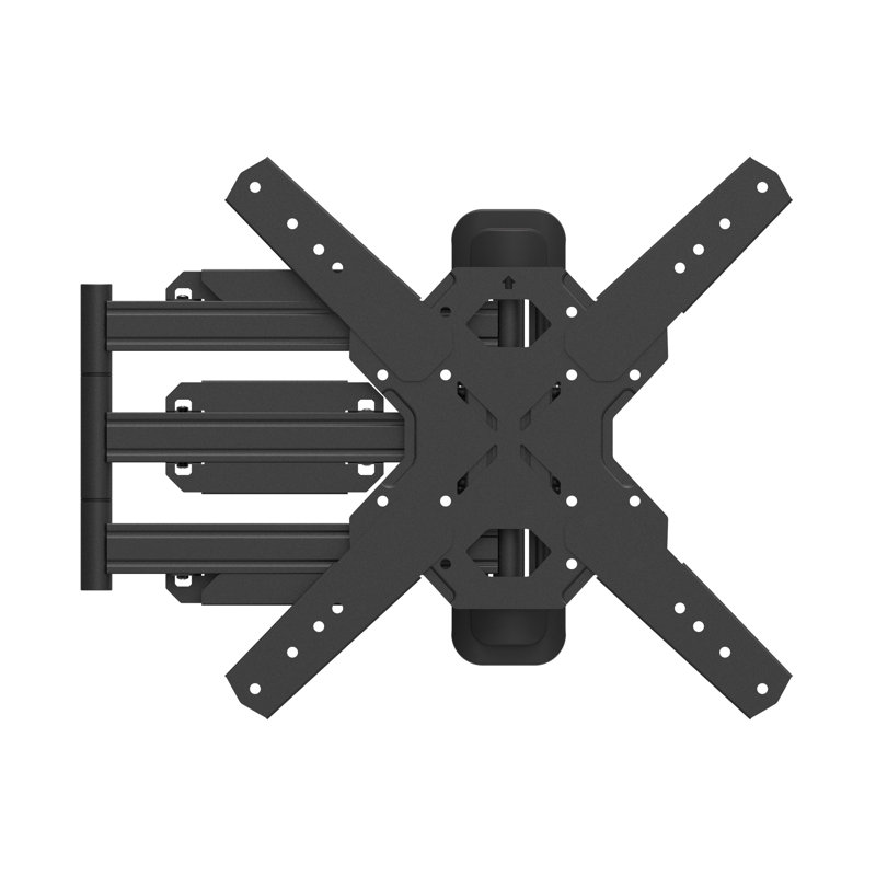 Kanto Full Motion Black Articulating/Extending Arm Wall Mount for Holds